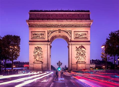 the arc of the triomphe